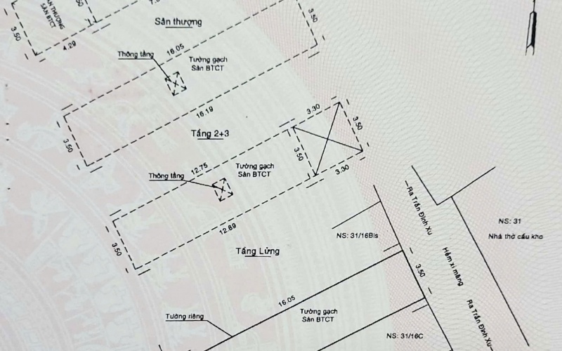 Bán nhà đường Trần Đình Xu, ngay Nhà thờ Cầu Kho, quận 1, TP HCM